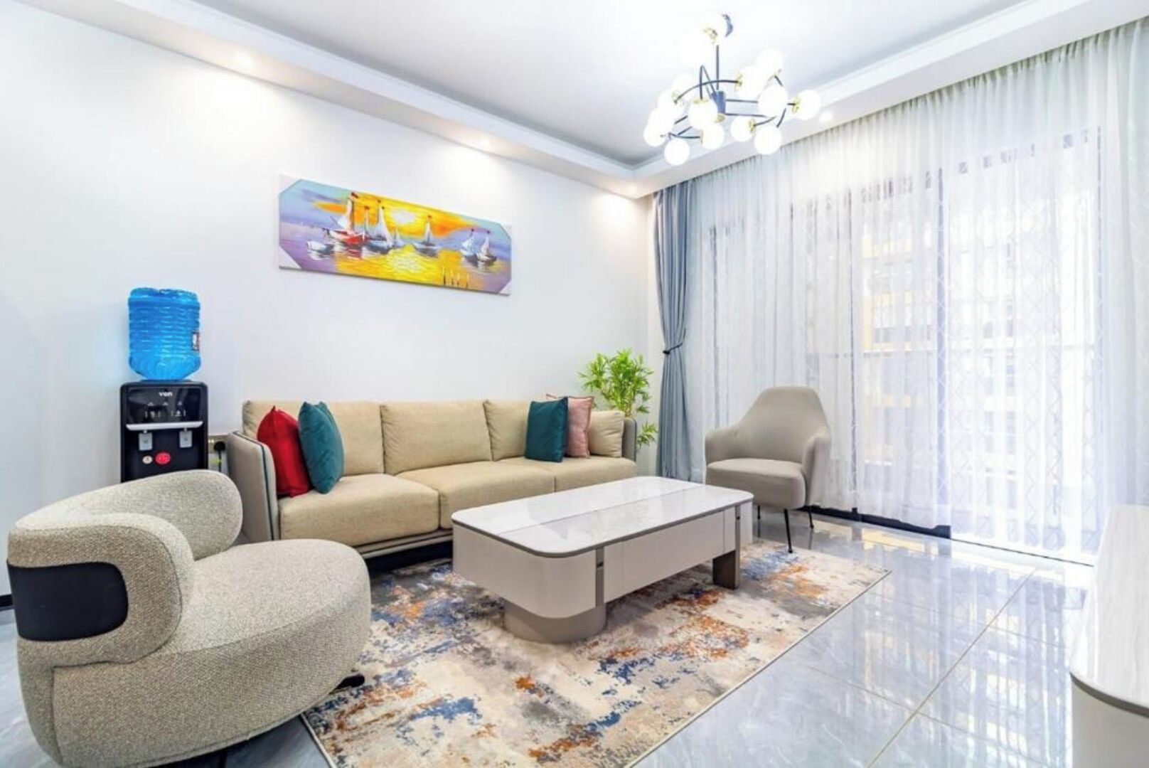 Deluxe Apartment | Living area
