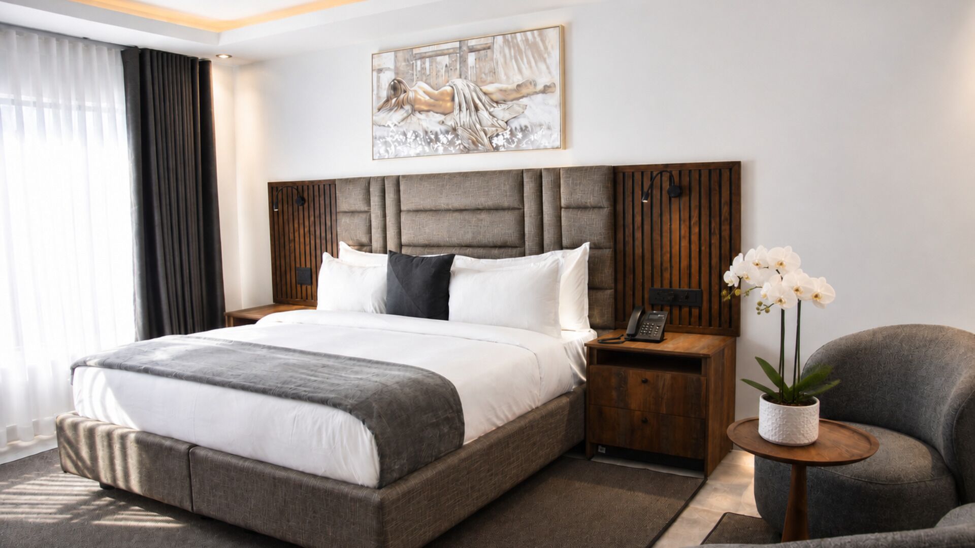 In-room safe, desk, blackout curtains, free WiFi
