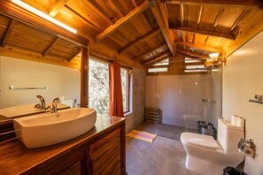 Double Room, Balcony, Hill View | Bathroom | Slippers - Binsar Forest Retreat (Binsar)