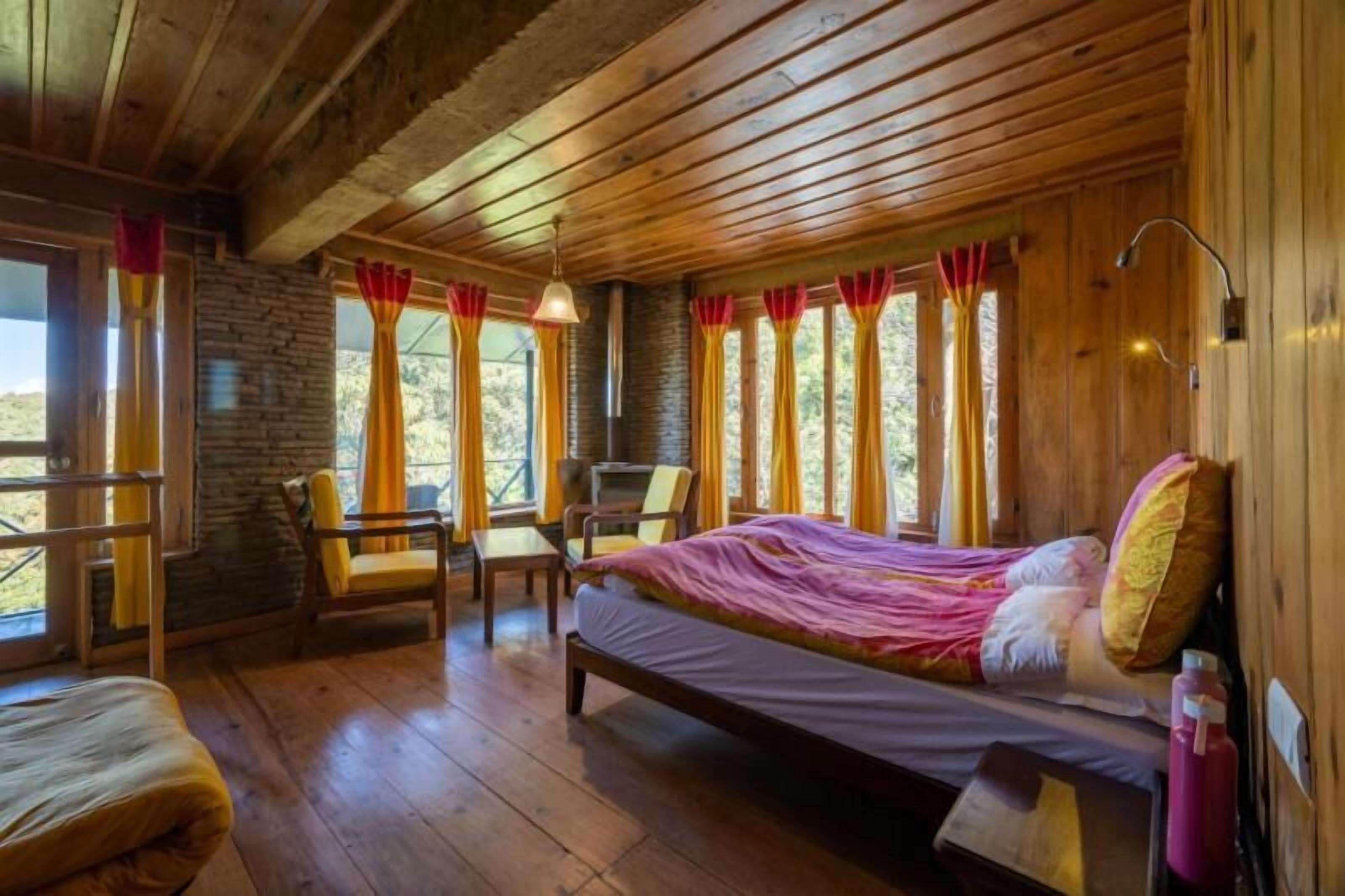 Double Room, Balcony, Mountain View