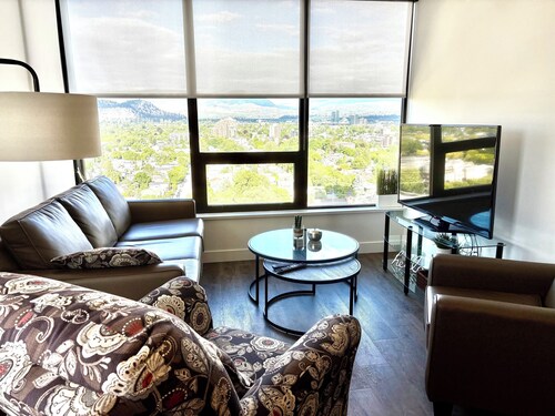 Great downtown location with an amazing view!