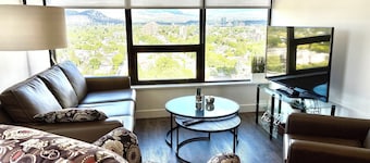 Great downtown location with an amazing view!