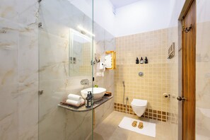 Bathroom - ELIVAAS Mandovar 4Room with Common Pool (Udaipur)