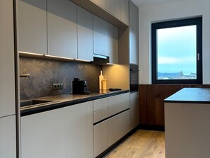 Kühlschrank, Ofen, Herdplatte, Geschirrspüler
