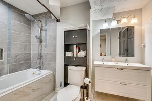 Bathroom - Private Patio w/ Seating! Pet-Friendly Decatur Gem (Decatur)