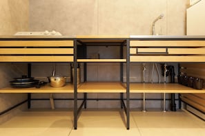Apartment | Dapur peribadi | Peti sejuk, ketuhar gelombang mikro, dapur 