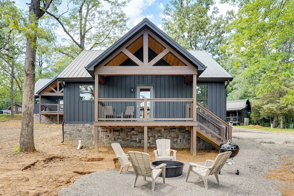 Exterior | Fire Pit w/ Seating | Grill