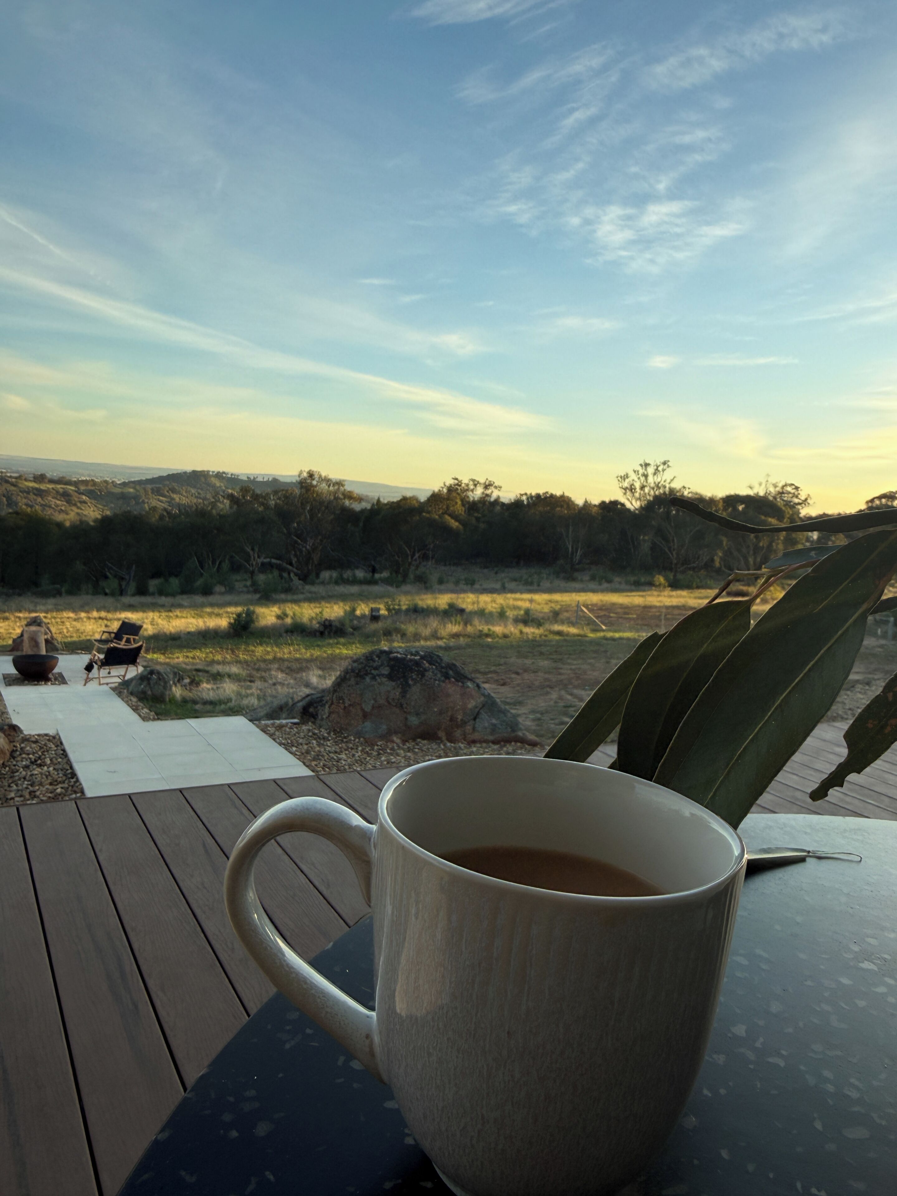 Cabaña de lujo, vista al valle | Terraza o patio