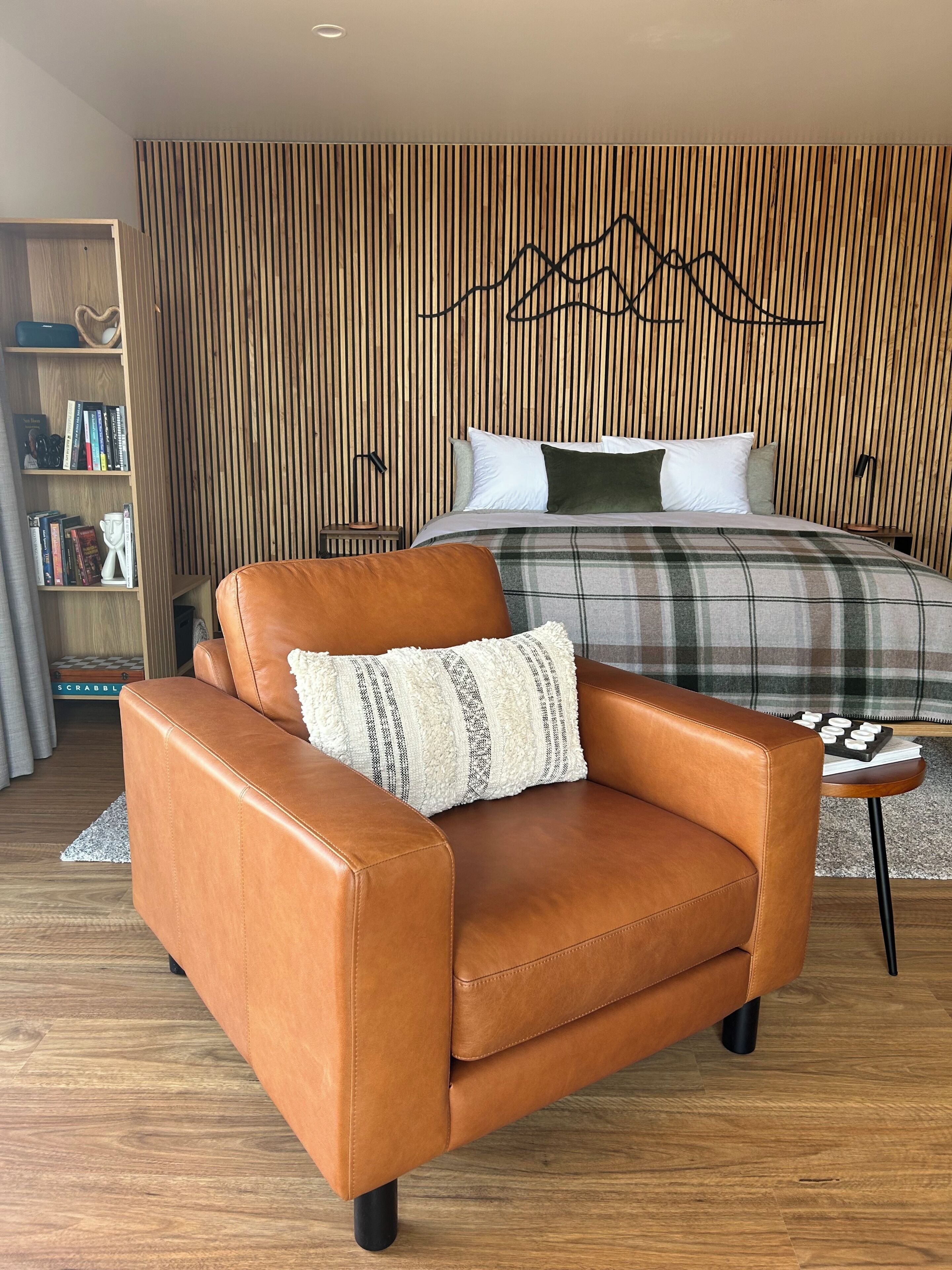 Luxury-Ferienhütte, Talblick | Individuell dekoriert, individuell eingerichtet, Verdunkelungsvorhänge