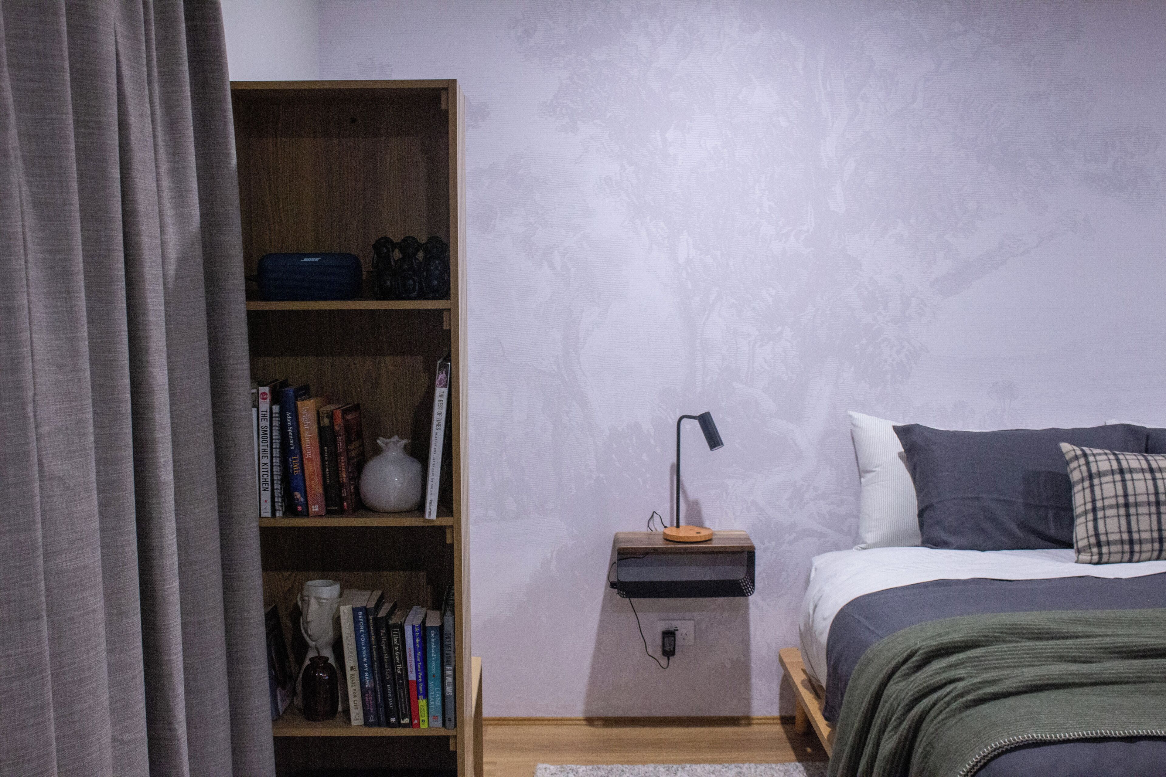 Individually decorated, individually furnished, blackout curtains