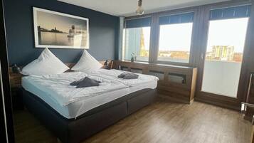 Desk, iron/ironing board, free WiFi, bed sheets