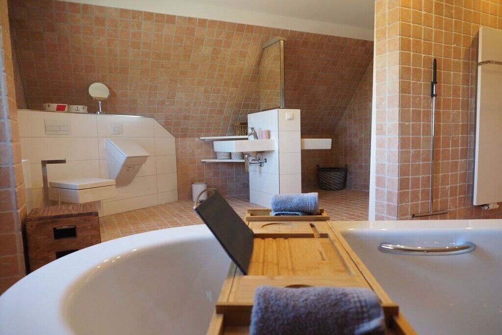 Douche, séchoir à cheveux