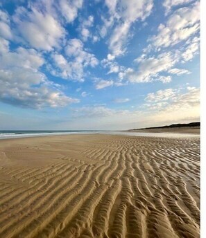 Accommodatie ligt op het strand