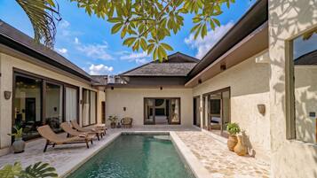 Deluxe Villa, 3 Bedrooms, Patio, Pool View | Pool