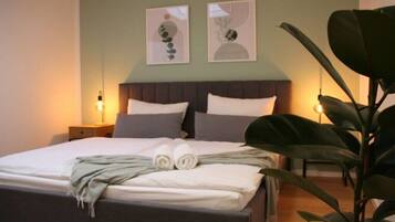 1 Schlafzimmer, kostenloses WLAN, Bettwäsche