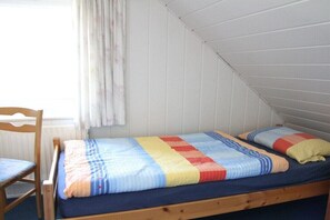2 quartos, Wi-Fi de cortesia, roupa de cama