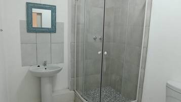 Classic Room, 1 King Bed, Non Smoking, Housekeeping | Bathroom | Shower, free toiletries, towels
