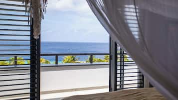 Penthouse Deluxe, 3 habitaciones, vista al océano | Tabla de planchar con plancha y wifi gratis