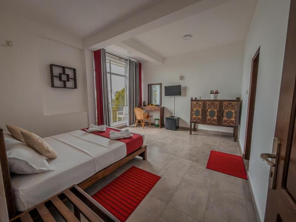 Kahden hengen deluxe-huone, parveke, vuoristonäköala | Kannettavalle tietokoneelle sopiva työtila