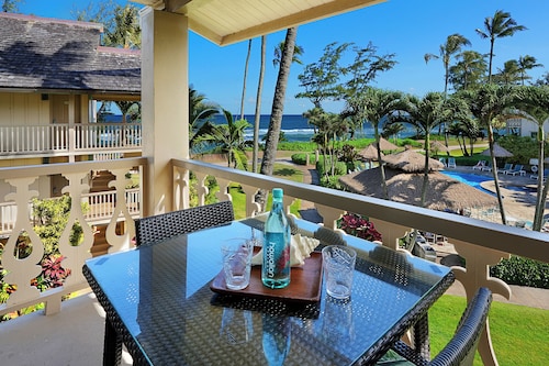 Stunning Ocean Views | Top-Floor Retreat Steps from Beach, Pool & Hot Tub