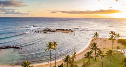 Stunning Ocean Views | Top-Floor Retreat Steps from Beach, Pool & Hot Tub