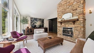 Fireplace, offices