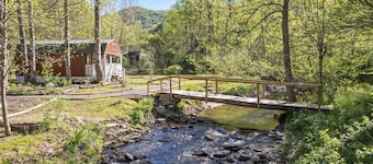 Treehugger Tiny Home Cabin by River Near WCU