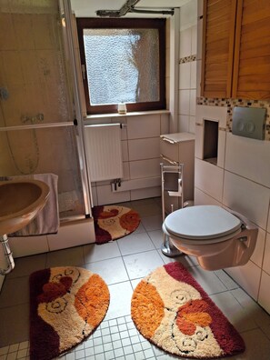 Shower, hair dryer, towels, soap - Cozy little vacation home between the castles Ludwigstein and Hanstein (Witzenhausen)