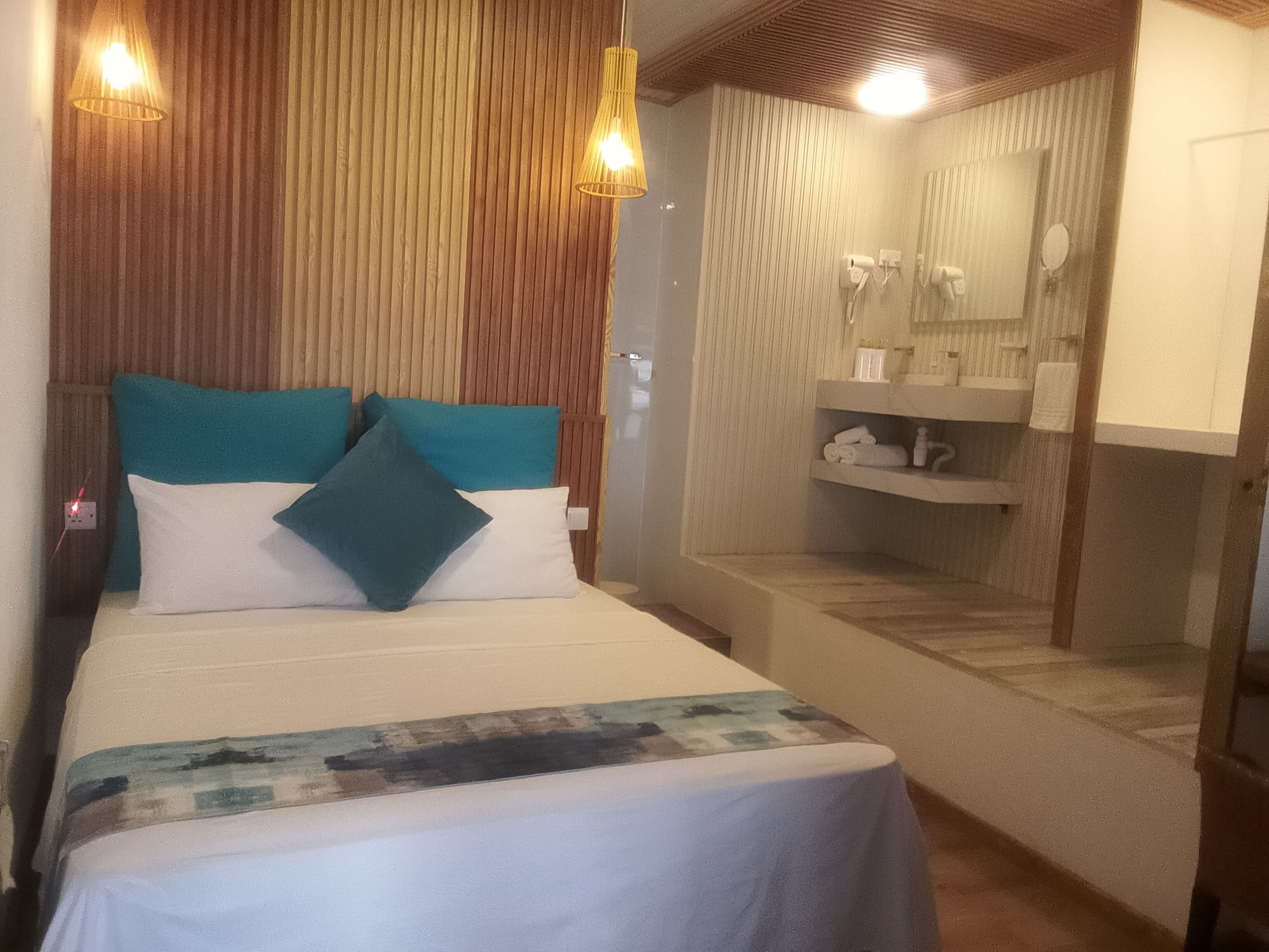 Panoramic Quadruple Room, Balcony, Sea View | In-room safe, iron/ironing board, free WiFi