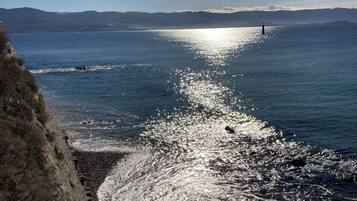 Beach nearby, white sand