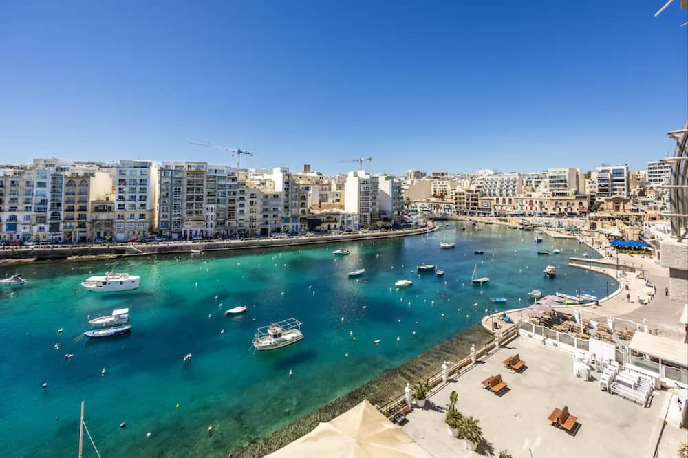 2-br Duplex Penthouse Spinola Sea View Balcony