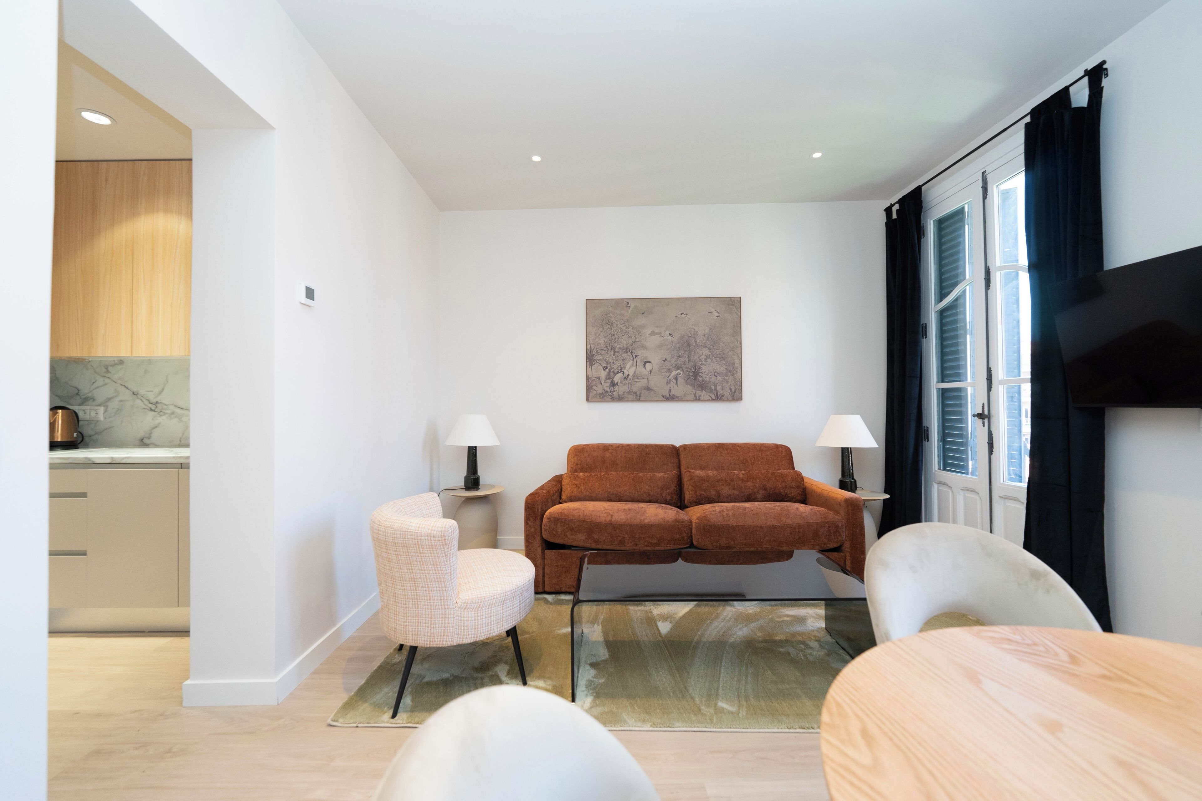 Departamento Deluxe | Área de sala de estar