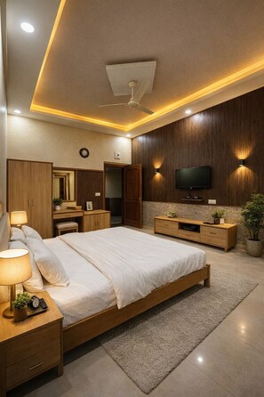 Desk, laptop workspace - Udaigarh Palace - The Heritage Hotel  (Jodhpur)