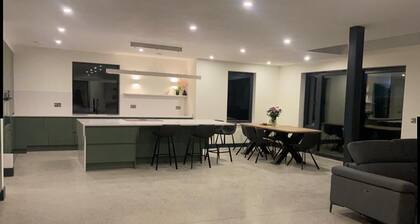5 Bedroom very large suburban home.