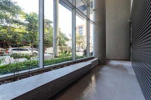 Entrada de la propiedad