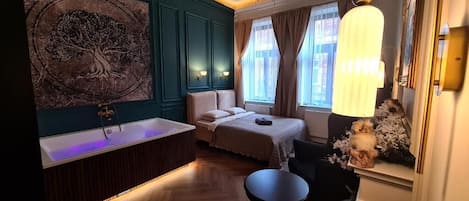 1 bedroom, iron/ironing board, Internet, bed sheets