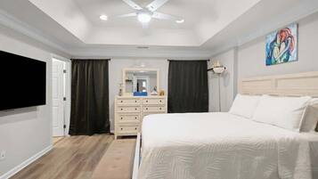 3 bedrooms, iron/ironing board, travel crib, WiFi