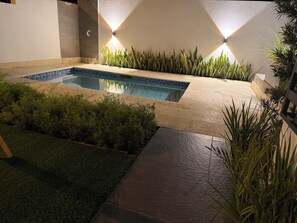 Pool - Cozy yet modern apartment in a very peaceful residential area in Santiago. (Santiago de los Caballeros)