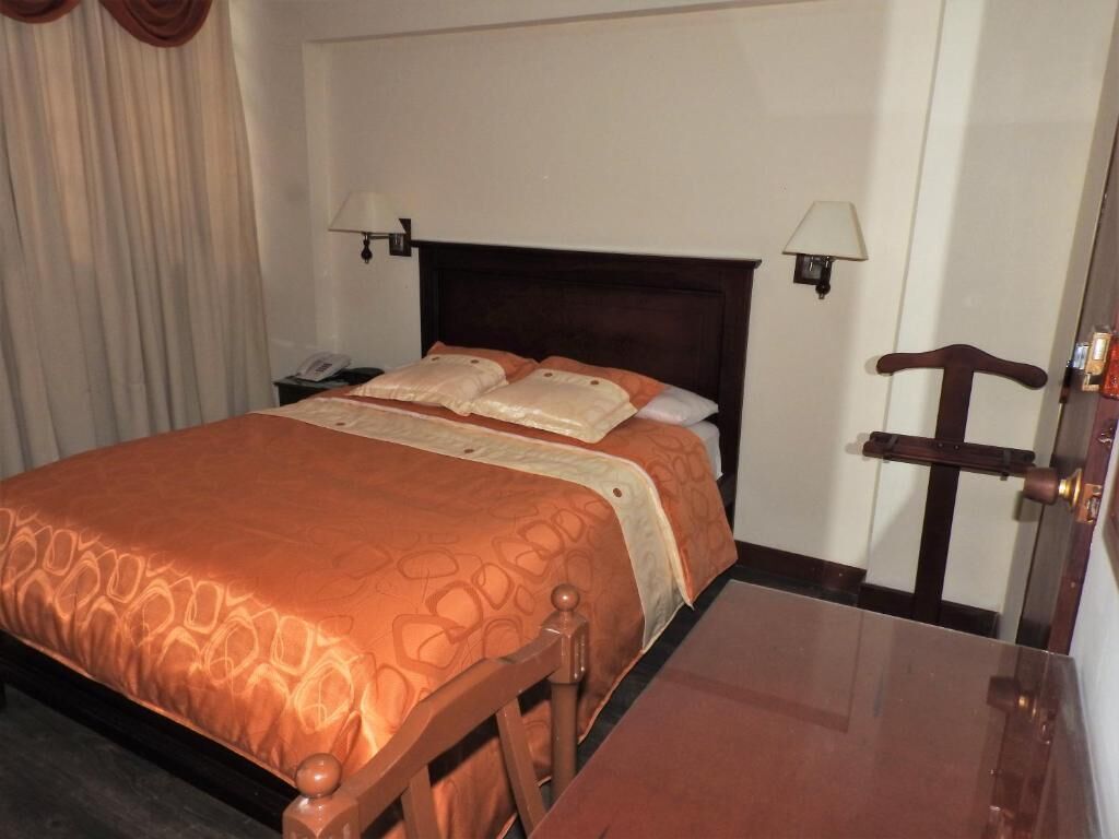 Standard Double Room, City View | Desk, iron/ironing board, free WiFi