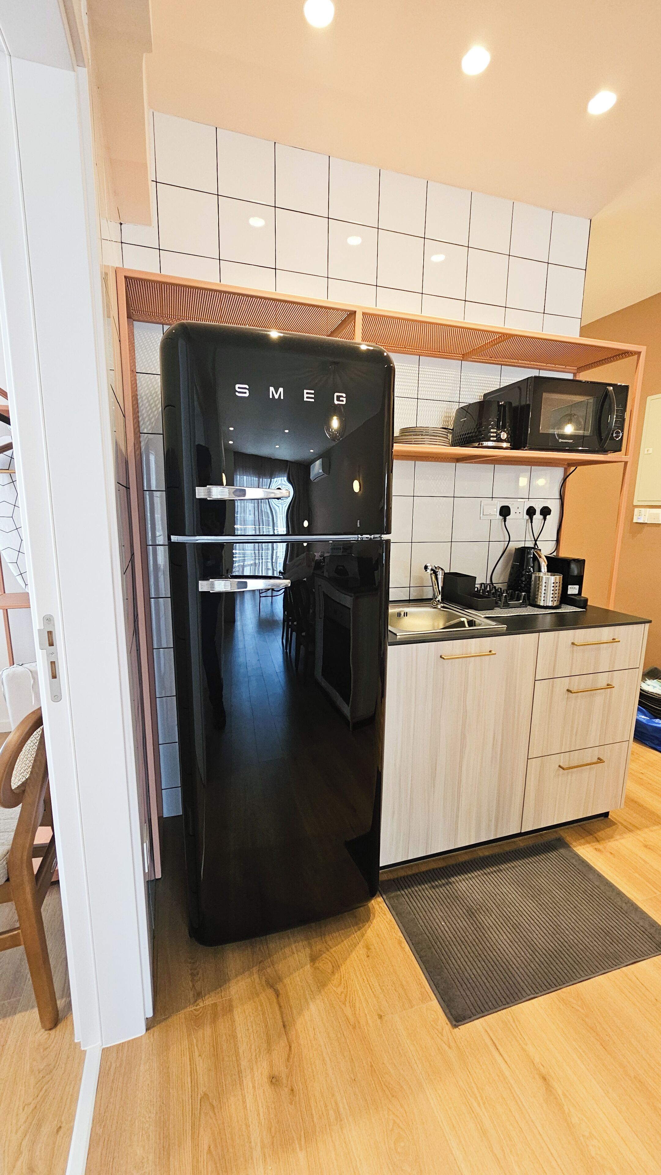 Superior-Apartment, Stadtblick | Eigene Küche