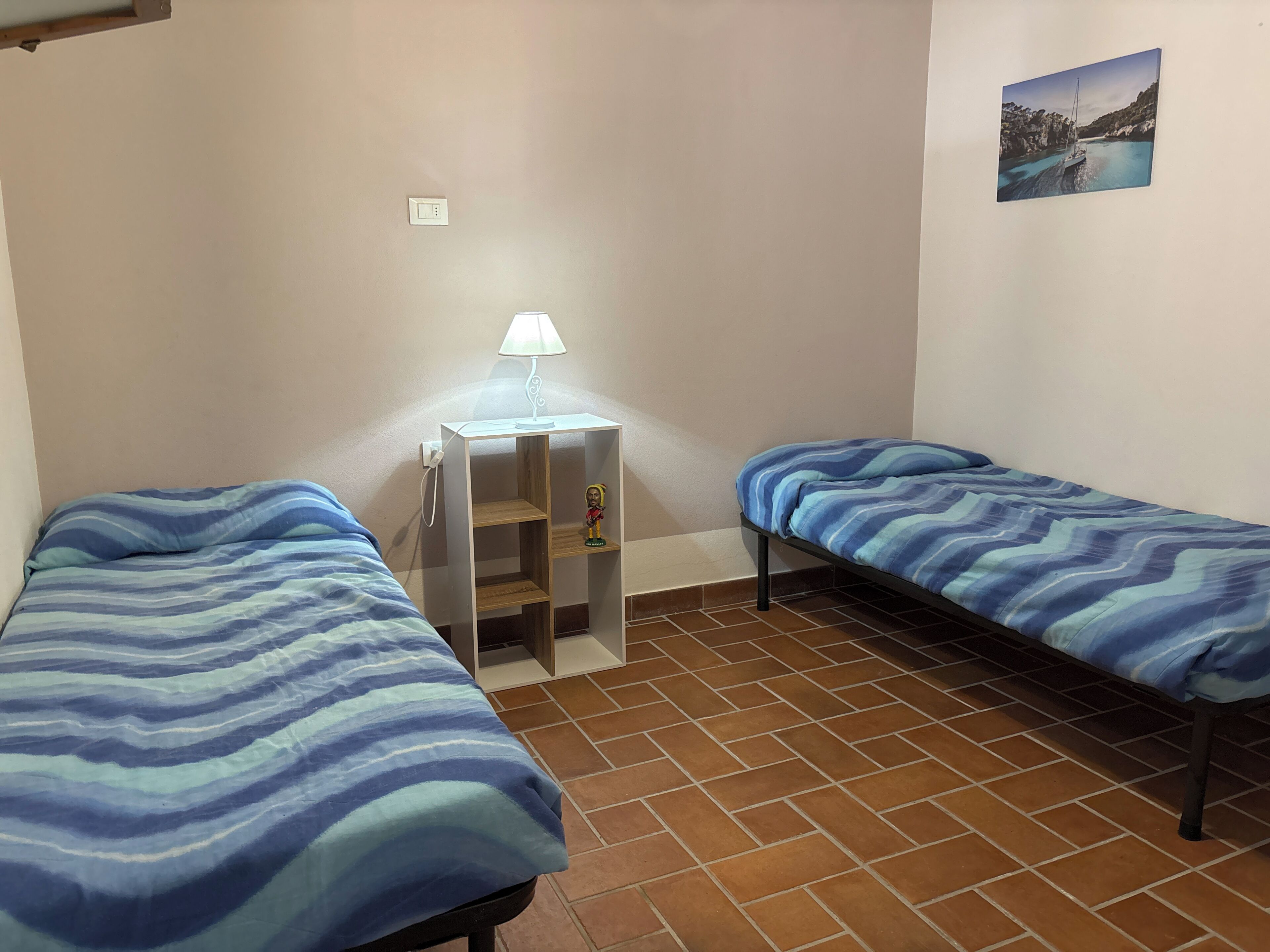 Departamento, patio | Tabla de planchar con plancha y wifi gratis 