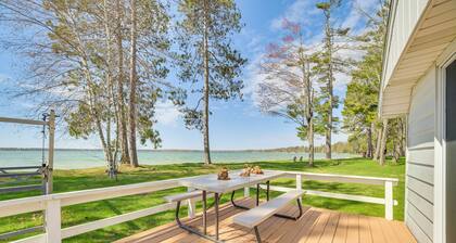 Dock + Fire Pit: Lakefront Lewiston Escape!