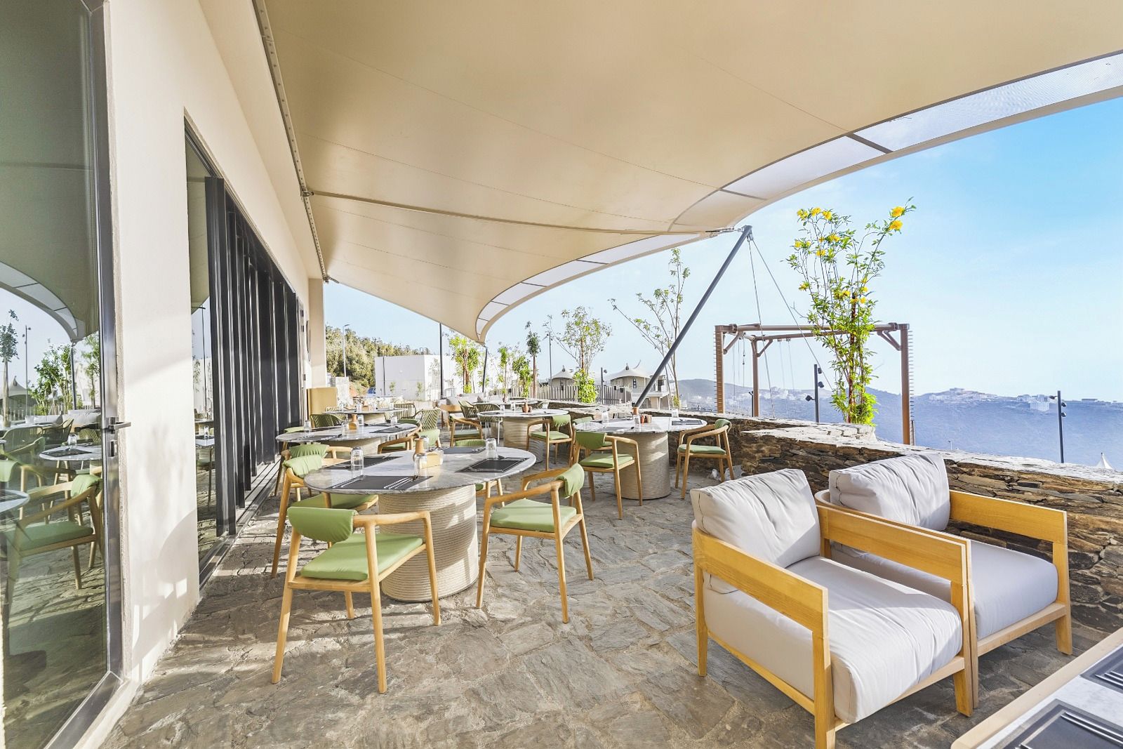 Terrasse sur le toit
