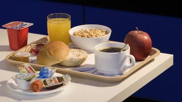 Kontinental frokost hver dag (mot et tillegg)