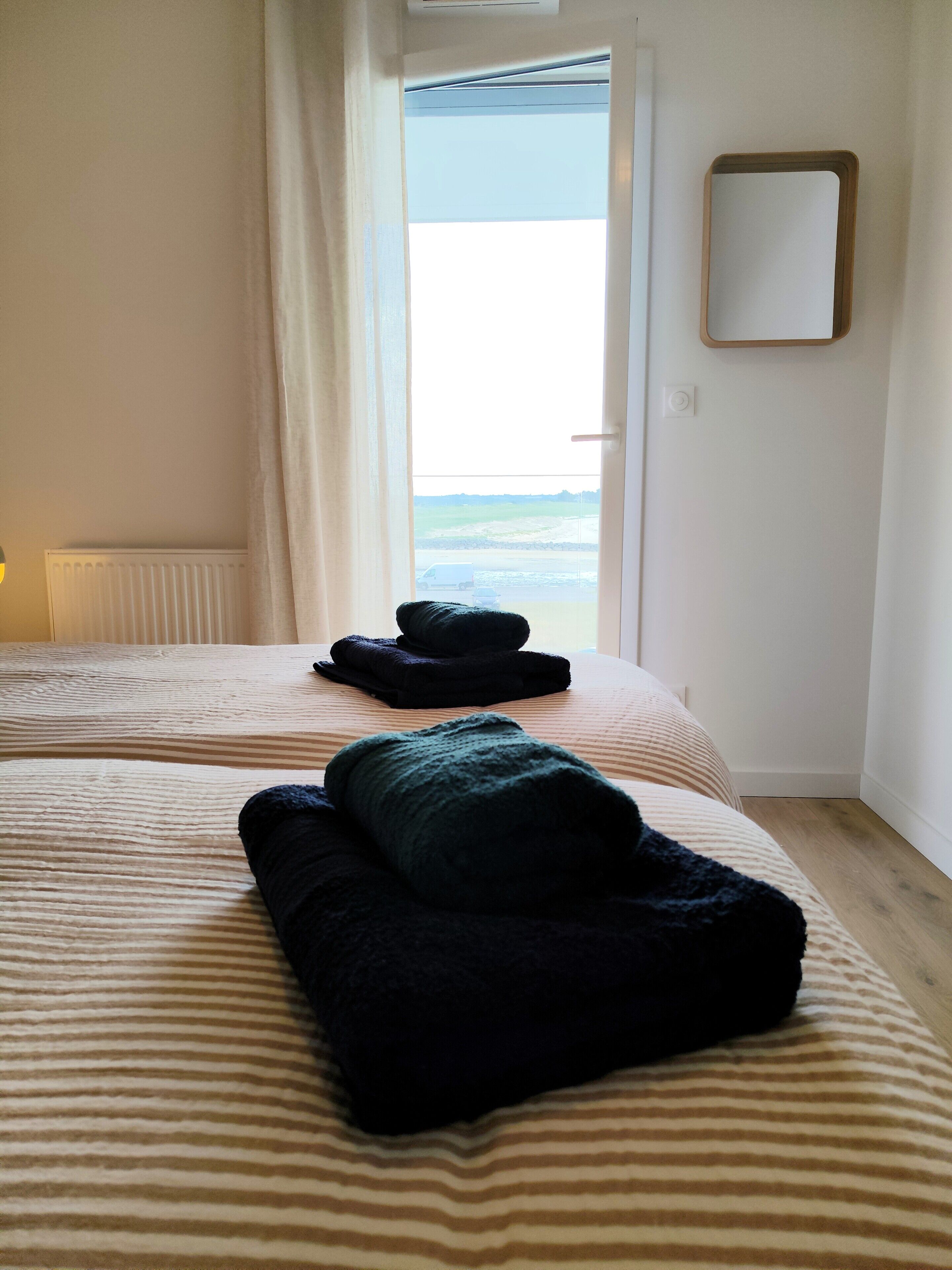 2 slaapkamers, wifi, beddengoed
