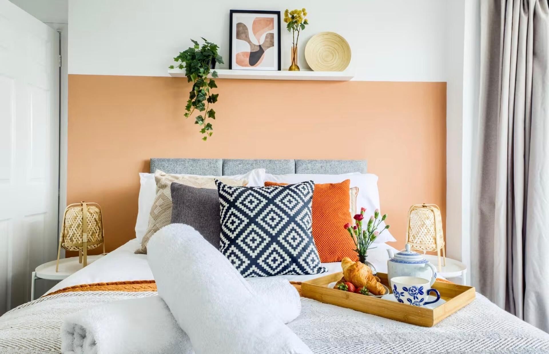 4 chambres, fer et planche à repasser, Wi-Fi gratuit, draps fournis