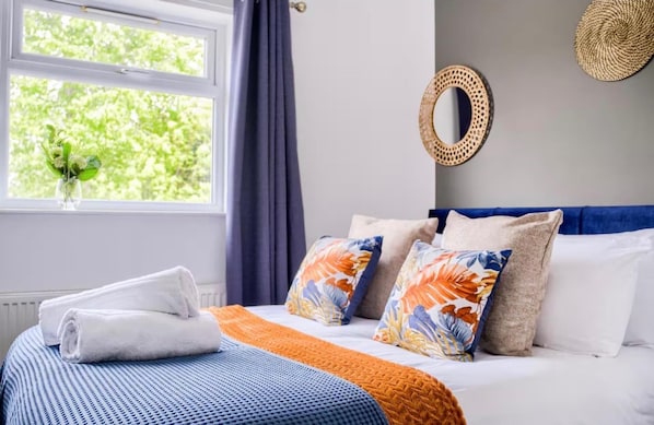 4 chambres, fer et planche Ă repasser, Wi-Fi gratuit, draps fournis