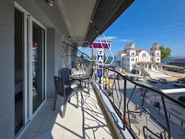 Double Room, Balcony, Sea View | Property grounds