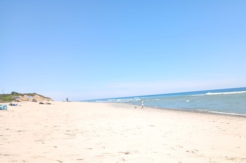 1 mile  to Coast Guard beach! Friendly 4-bedroom house with AC & large yard