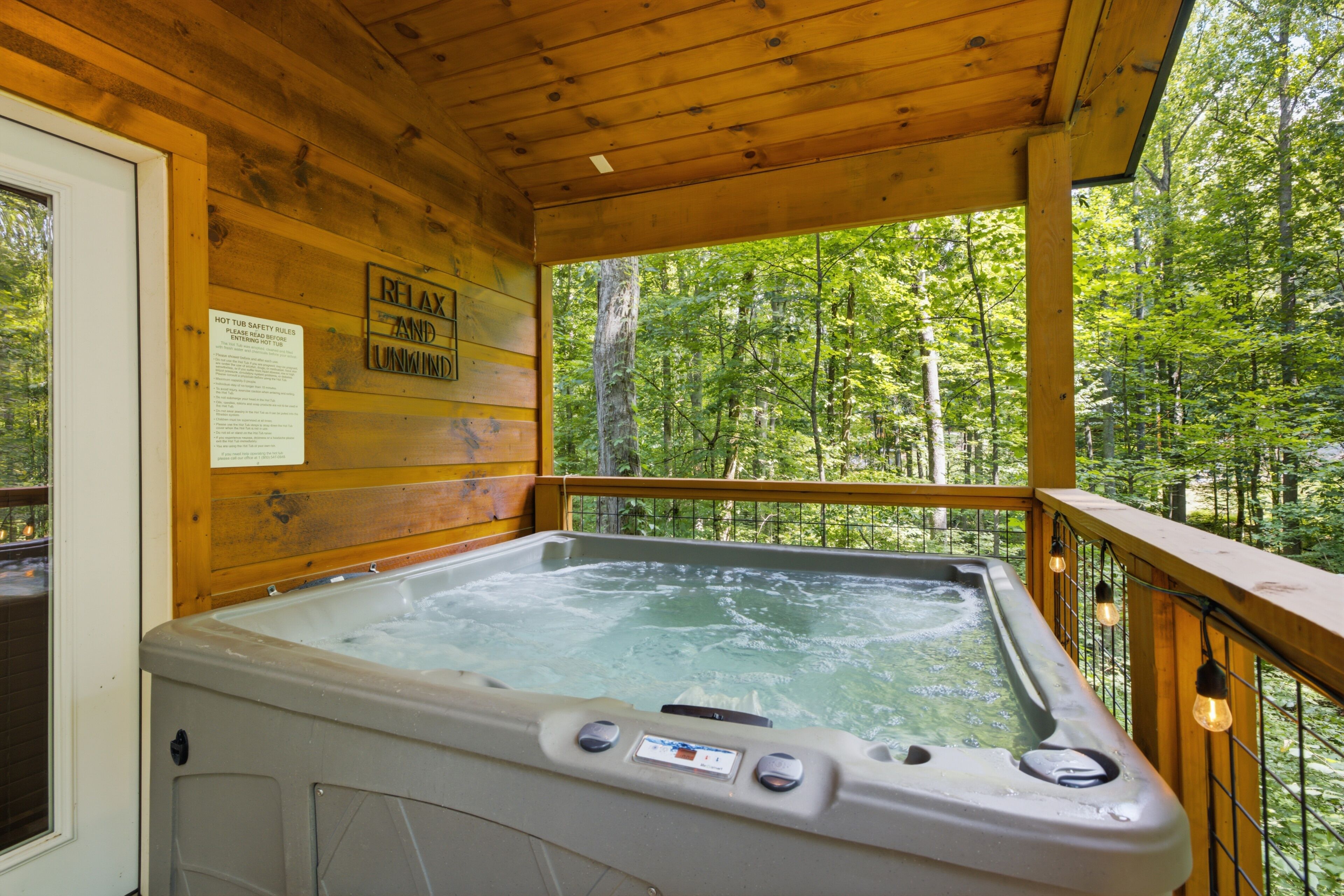 Cabana, 1 quarto | Hidromassagem externa